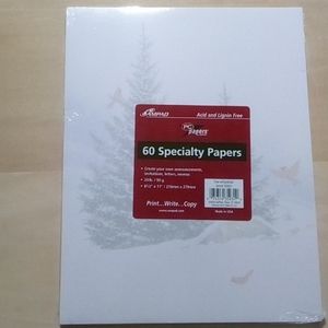 2/$20 Tree with Cardinal Letterhead #35931 Ampad Stationery 074319359319